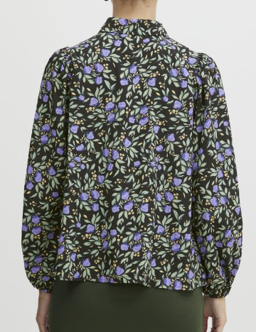 Camasa Ichi, floral print