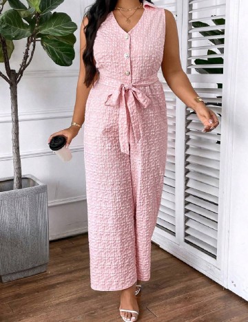 Salopeta SHEIN CURVE, roz