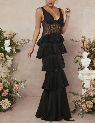Rochie lunga SHEIN, negru
