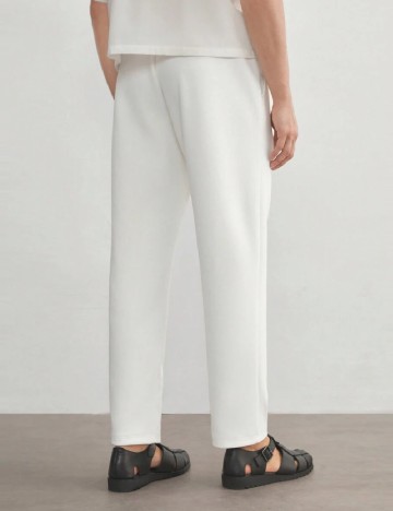 Pantaloni SHEIN, alb