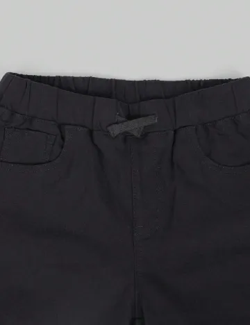 Pantaloni Shein Kids, negru Negru