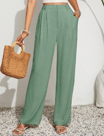 Pantaloni SHEIN, verde