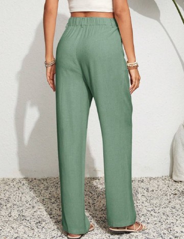 Pantaloni SHEIN, verde