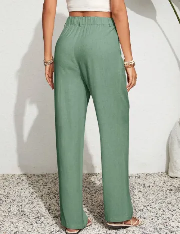 Pantaloni SHEIN, verde Verde