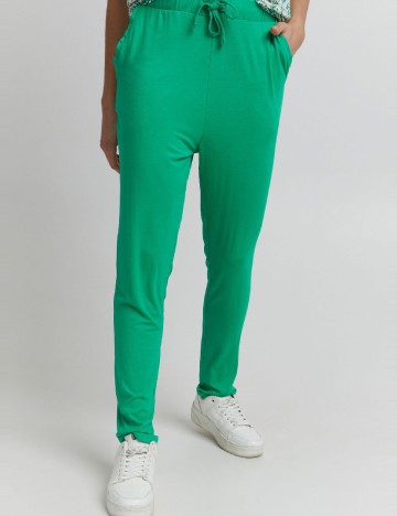 Pantaloni Ichi, verde