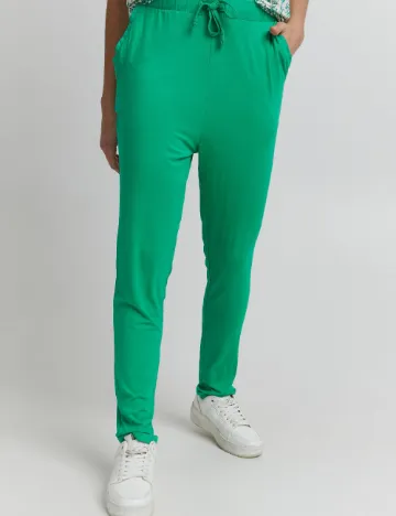 Pantaloni Ichi, verde Verde