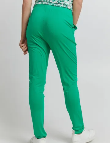 Pantaloni Ichi, verde Verde