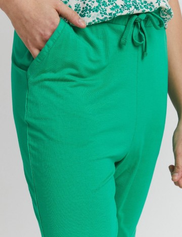 Pantaloni Ichi, verde