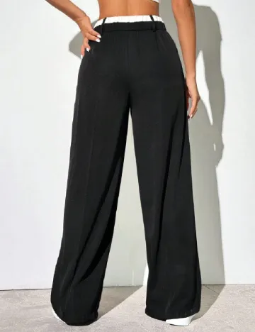 Pantaloni SHEIN, negru Negru