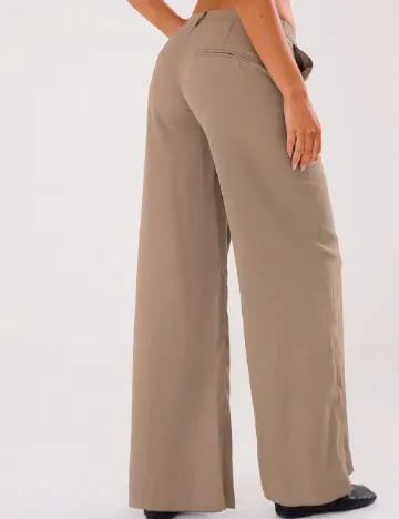 Pantaloni Musera, bej Crem