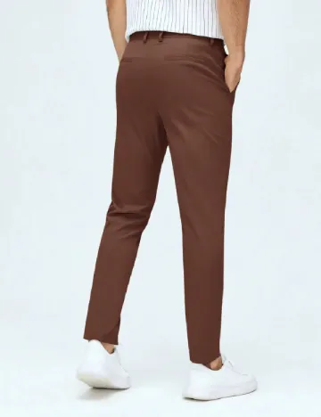 Pantaloni SHEIN, maro Maro