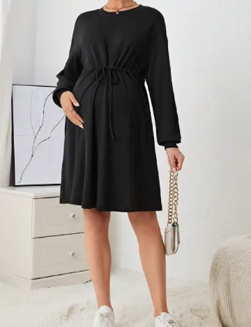 Rochie scurta SHEIN Maternity, negru Negru