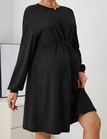 Rochie scurta SHEIN Maternity, negru