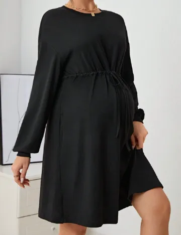 Rochie scurta SHEIN Maternity, negru Negru