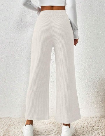 Pantaloni SHEIN, alb