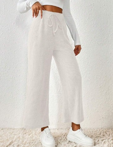 Pantaloni SHEIN, alb