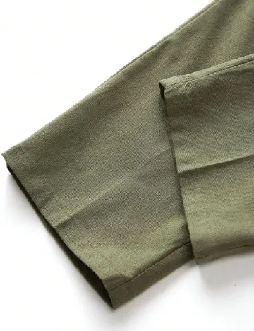 Pantaloni SHEIN, kaki Verde