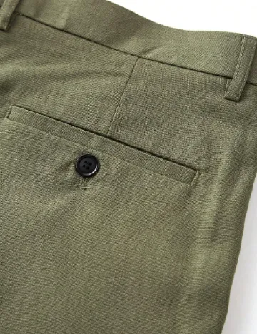 Pantaloni SHEIN, kaki Verde