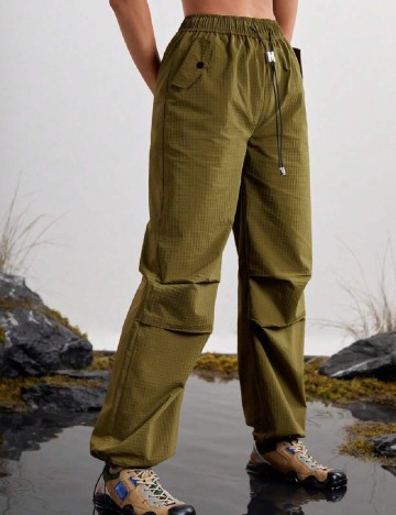 Pantaloni SHEIN, verde