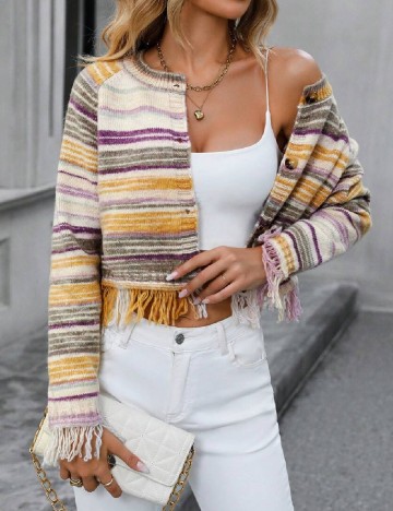 Cardigan SHEIN, mix culori