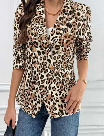 Sacou SHEIN, animal print Animal print