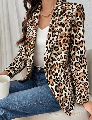 Sacou SHEIN, animal print