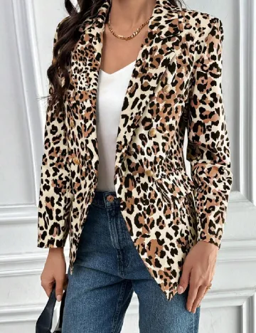 Sacou SHEIN, animal print Animal print