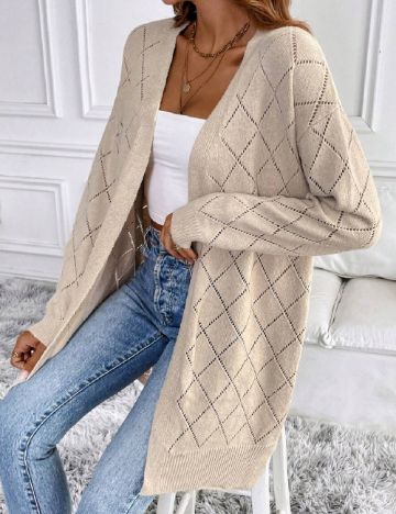 Cardigan SHEIN, bej