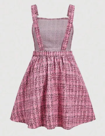 Rochie scurta SHEIN CURVE, roz