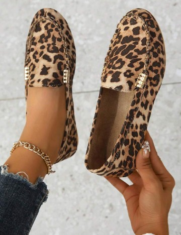 Balerini SHEIN, animal print