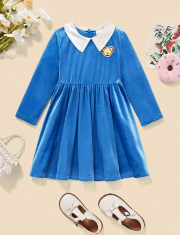 Rochie Shein Kids, albastru