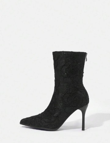 Botine SHEIN, negru