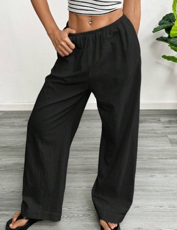 Pantaloni SHEIN, negru