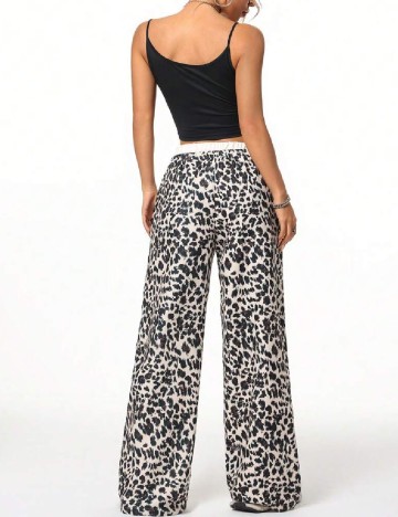 Pantaloni SHEIN, animal print