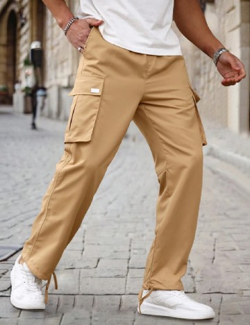 Pantaloni SHEIN, maro