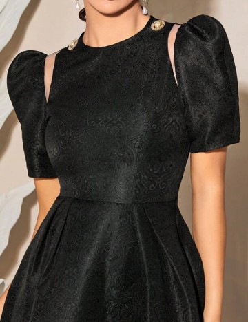 Rochie medie SHEIN, negru