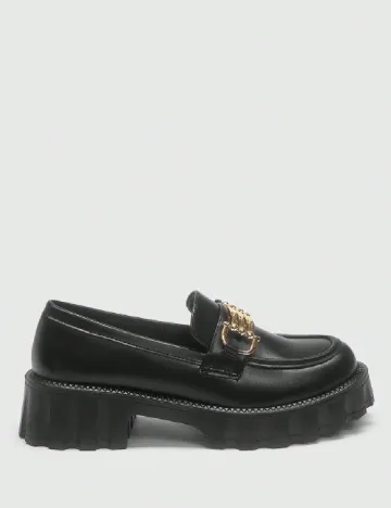 Mocasini SHEIN, negru Negru