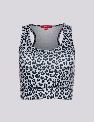 Bustiera sport Guess, animal print