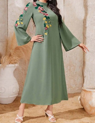 Rochie lunga SHEIN, verde