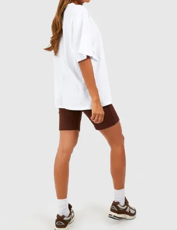 Pantaloni scurti Boohoo, maro Maro