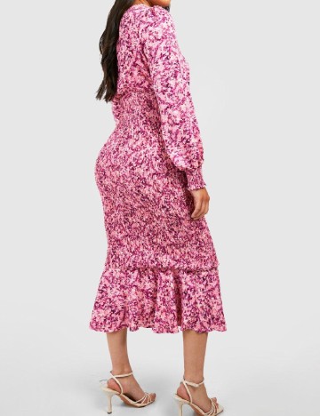 Rochie medie Boohoo maternity, roz