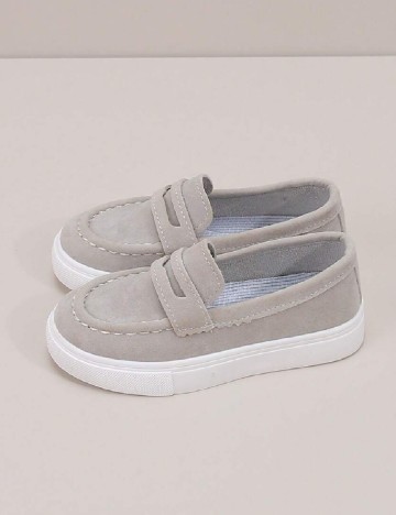 Mocasini Shein Kids, gri