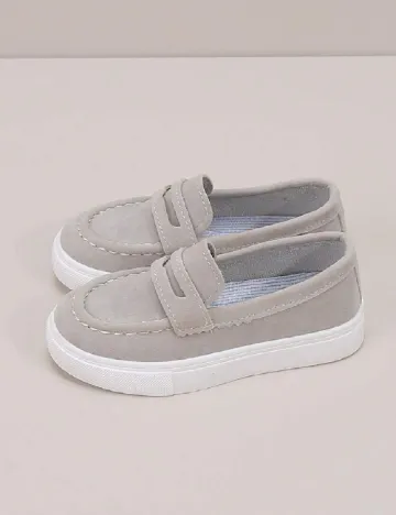 Mocasini Shein Kids, gri Gri