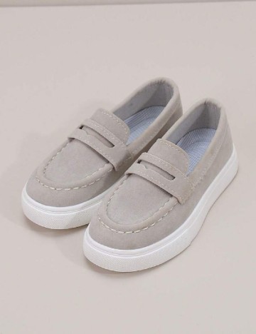 Mocasini Shein Kids, gri