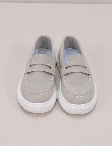 Mocasini Shein Kids, gri