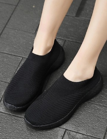 Espadrile SHEIN, negru