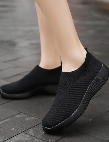 Espadrile SHEIN, negru