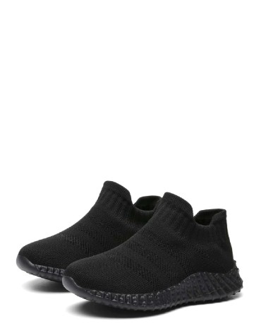 Adidasi Shein Kids, negru