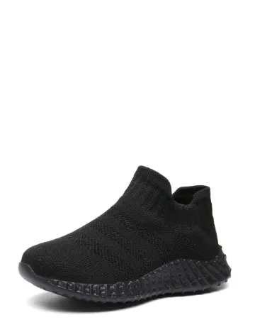 Adidasi Shein Kids, negru Negru