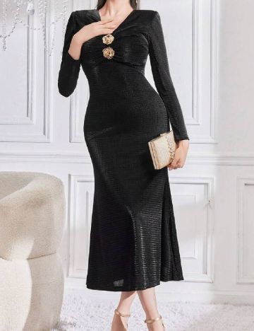 Rochie medie SHEIN, negru